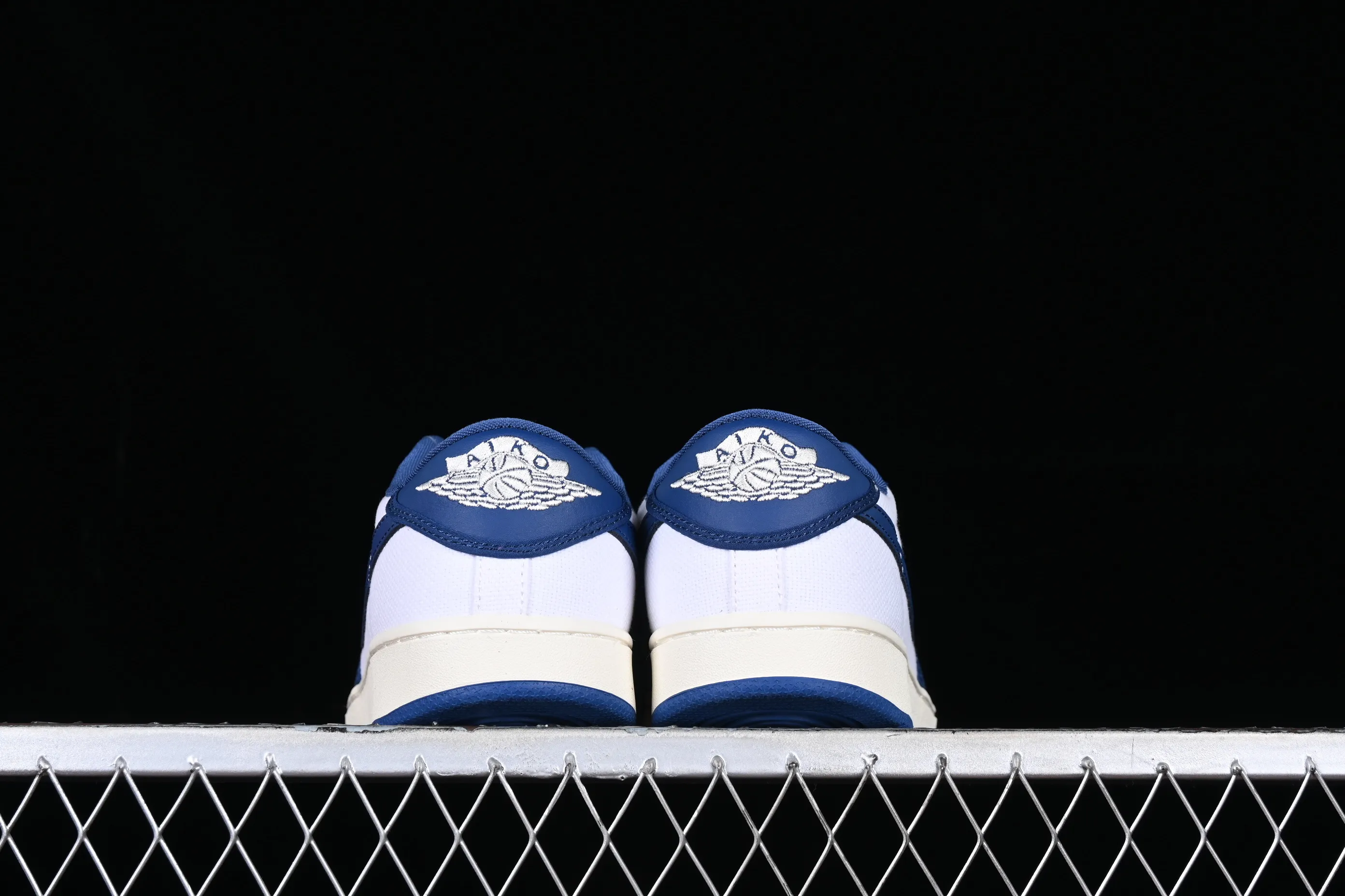All categories Air Jordan Jordan series basketball shoes Air Jordan 1 Low Z version AJKO 1 Low Shadow AJ1 Joe 1 white blue cultural casual shoes DX4981-103